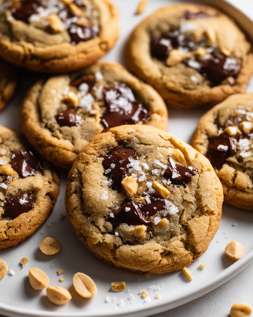Best Gooey Peanut Butter Stuffed Chocolate Chip Cookies