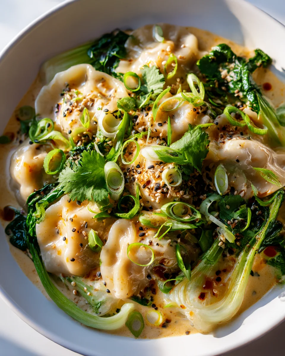 Easy One Pan Dumpling Dinner: Quick & Delicious Meal