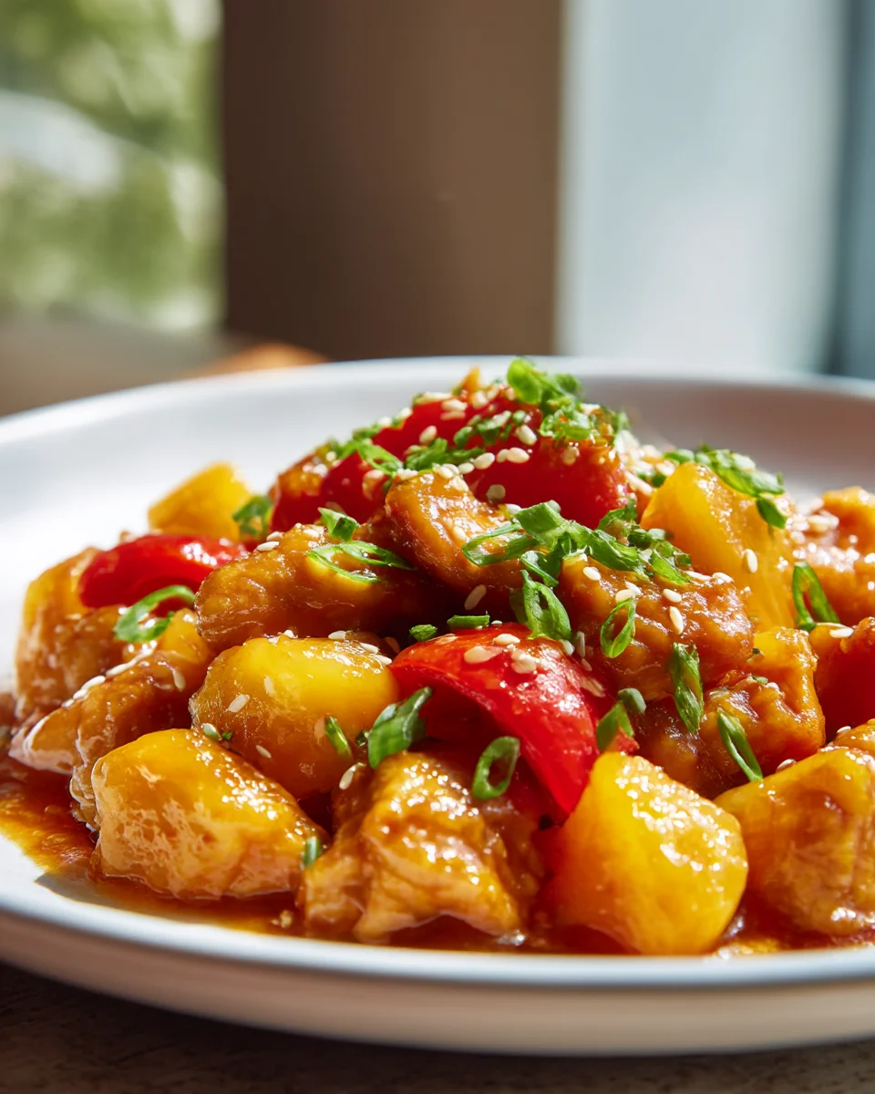 Easy Sweet Hawaiian Crockpot Chicken: Delicious Dinner Idea