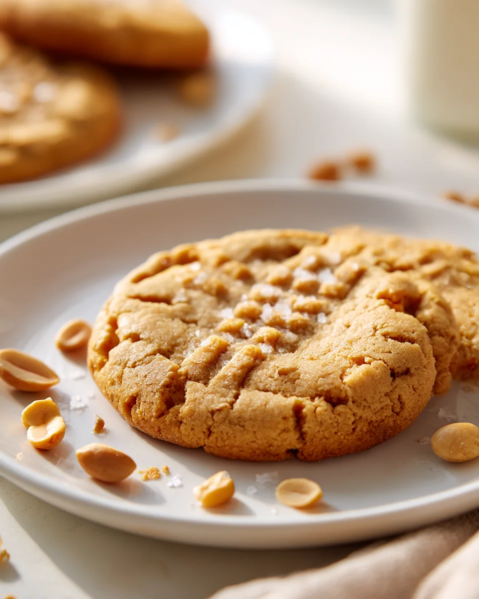 Easy Flourless Peanut Butter Cookies - Just Ingredients!
