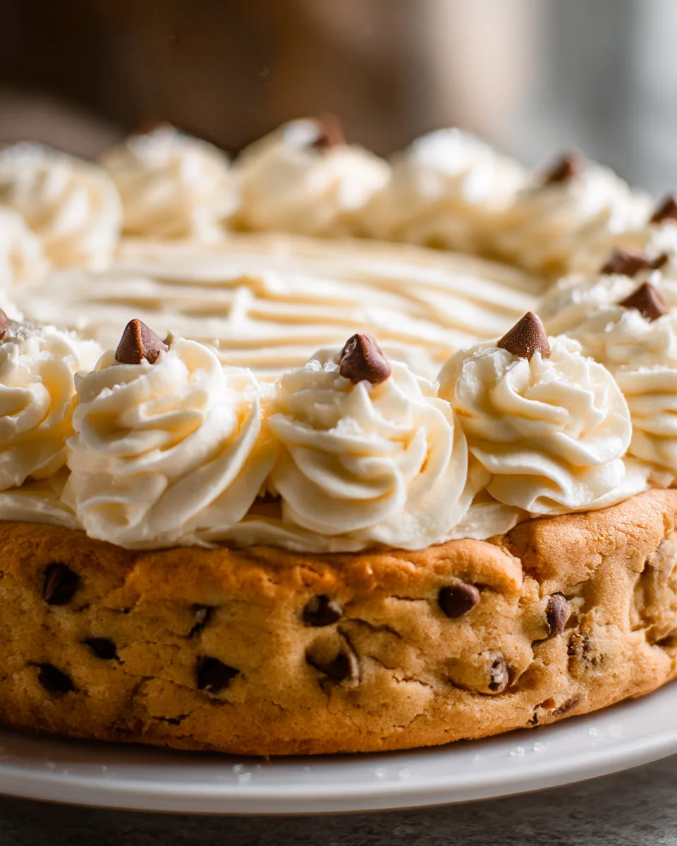 Delicious Chocolate Chip Cookie Cake Recipe - Perfect for Parties