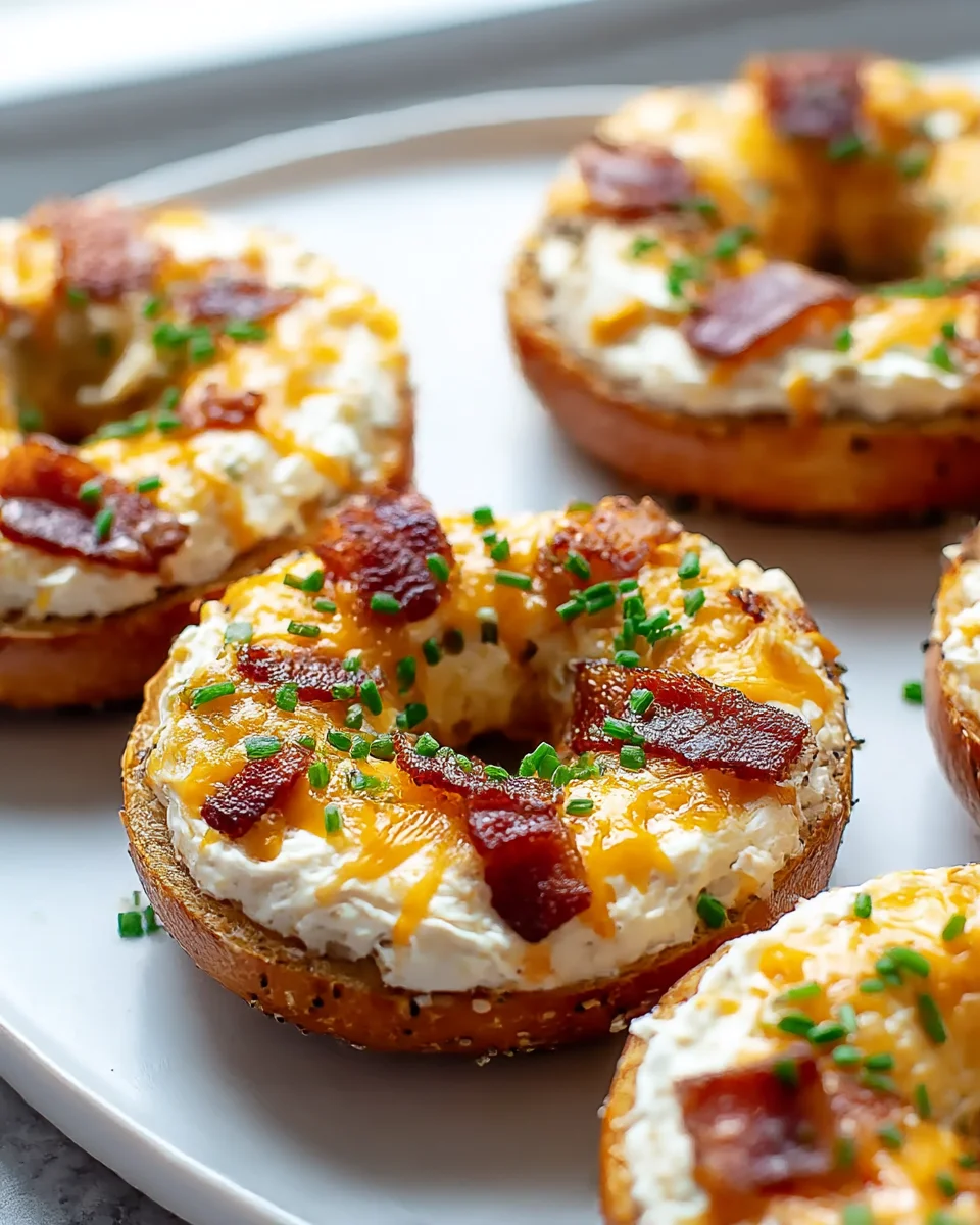 Zesty Beef Bacon Cream Cheese Bagels: Quick & Easy Recipe