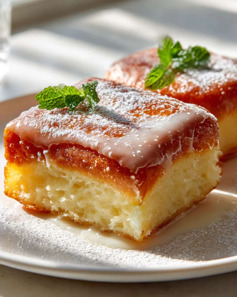 Homemade Buttermilk Beignet Squares: Perfect Powdered Treat