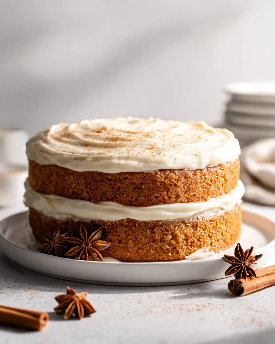 Delicious Chai Spice Cake Recipe with Vanilla Frosting