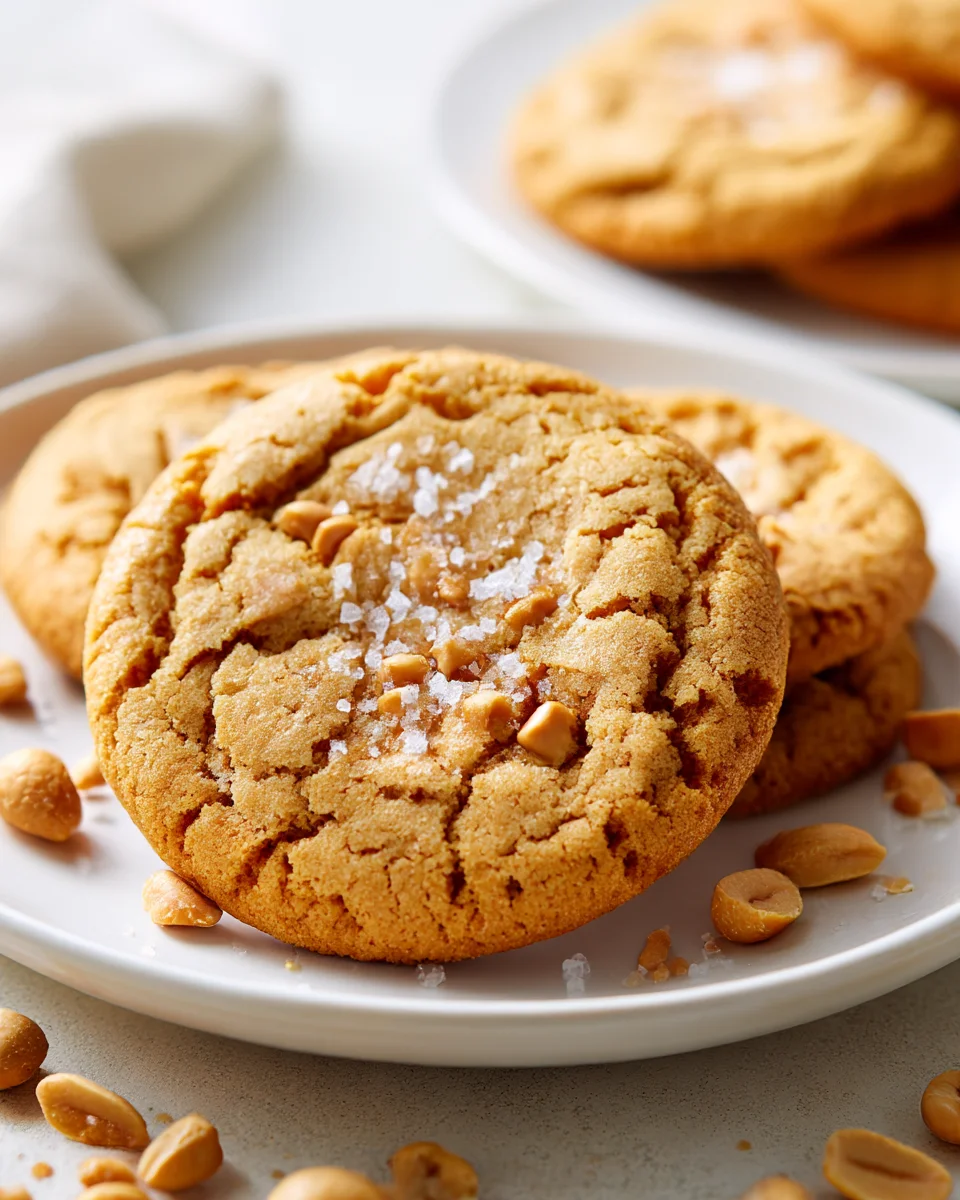 Easy Flourless Peanut Butter Cookies - Just Ingredients!