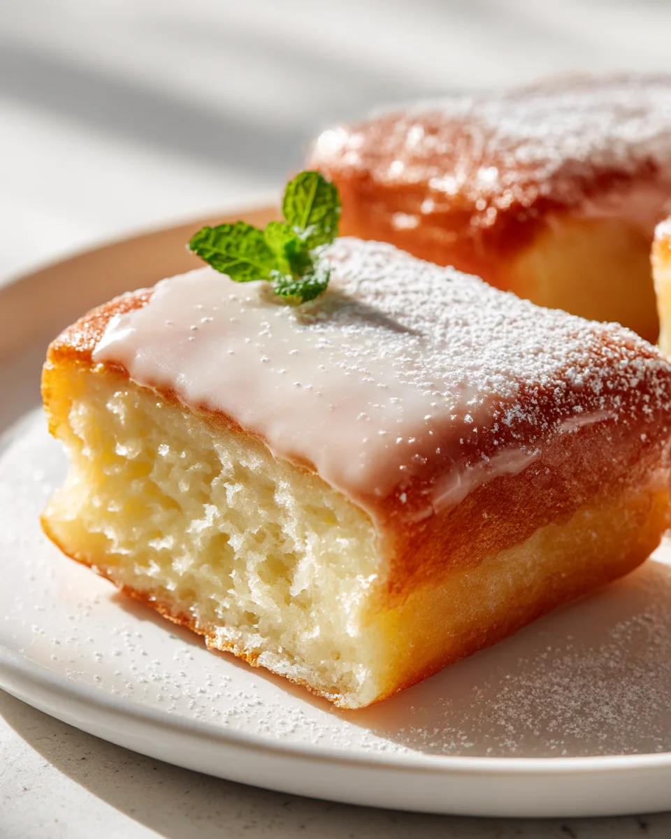 Homemade Buttermilk Beignet Squares: Perfect Powdered Treat