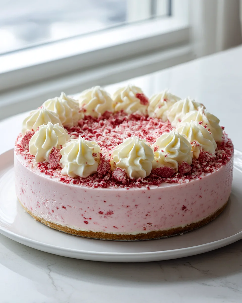 Strawberry Crunch Cheesecake Recipe: Easy & Delicious!