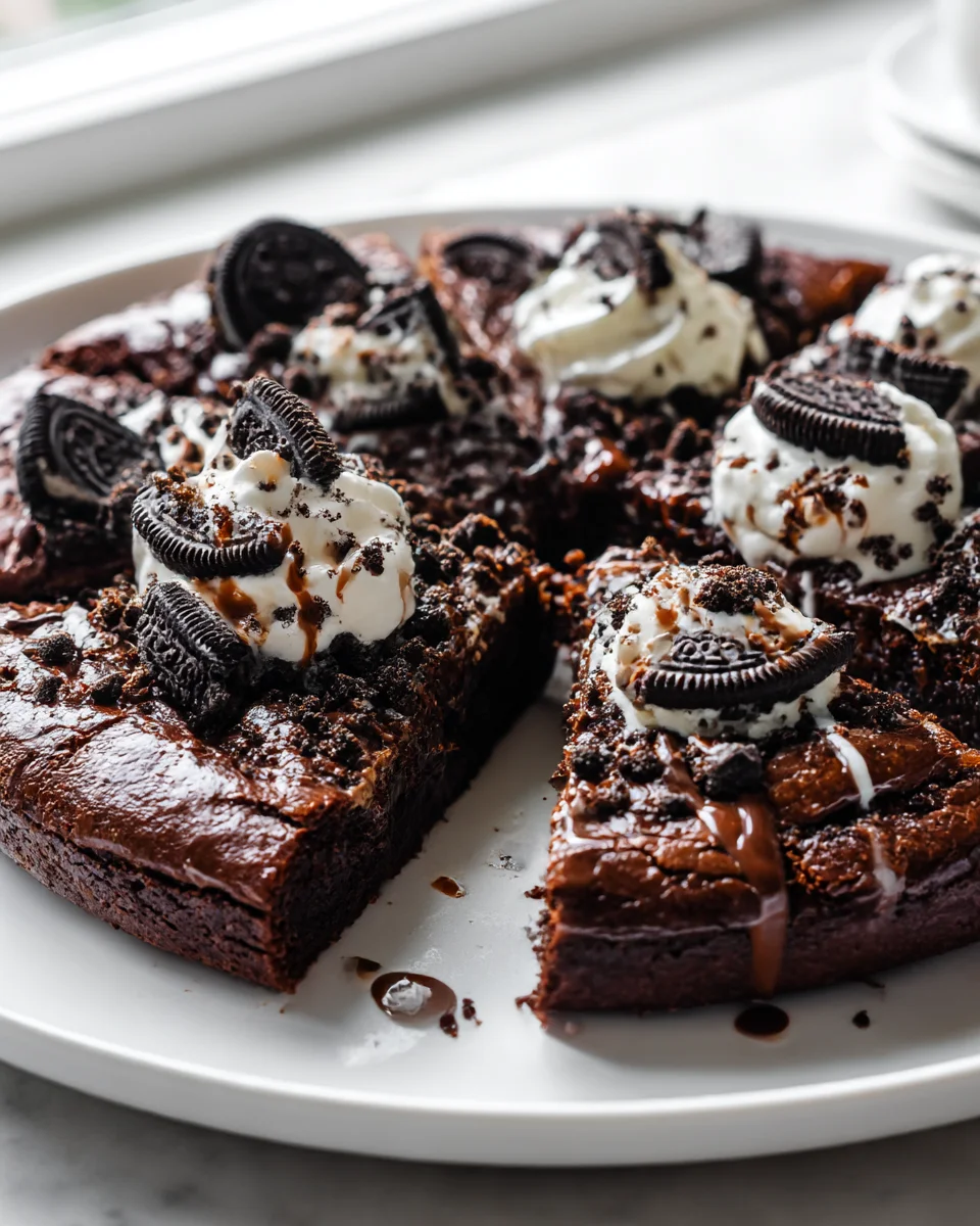 Decadent Oreo Fudge Brownie Pizza Recipe: Indulge Now!
