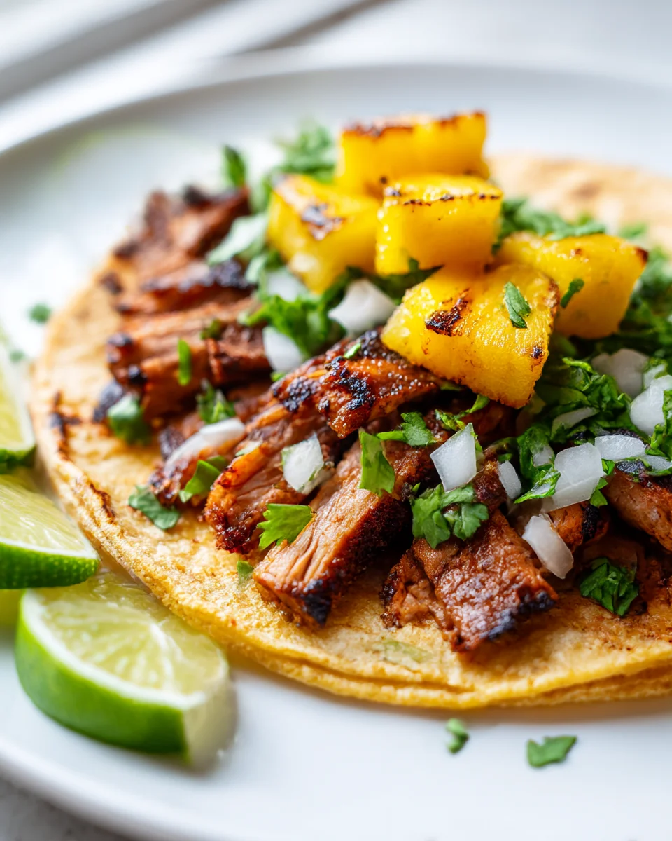 Authentic Beef Al Pastor Recipe: Mexican Street Food Flavor