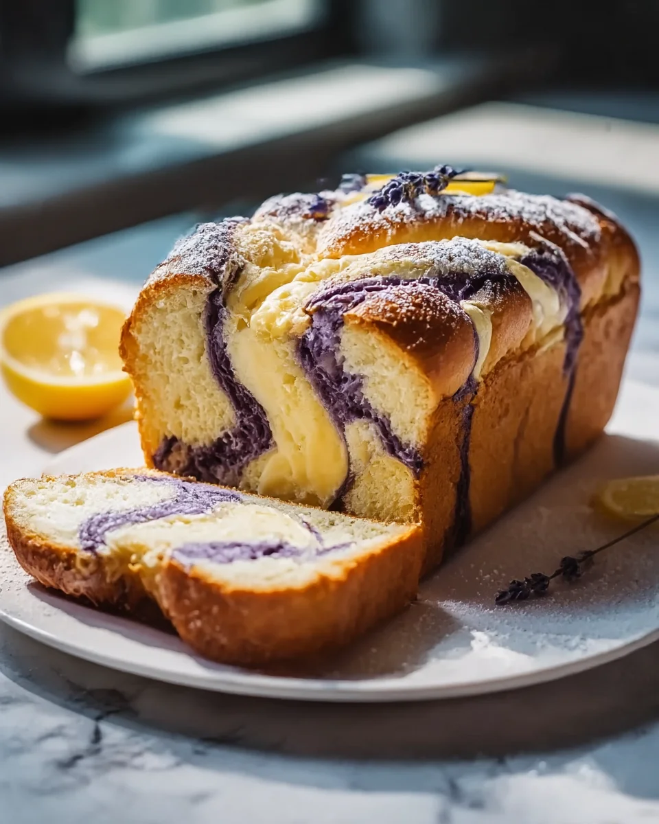 Fluffy Lemon Lavender Milk Bread: Bake This Delight Today