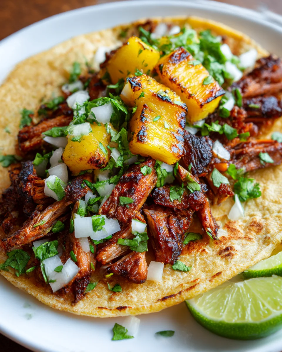 Authentic Beef Al Pastor Recipe: Mexican Street Food Flavor