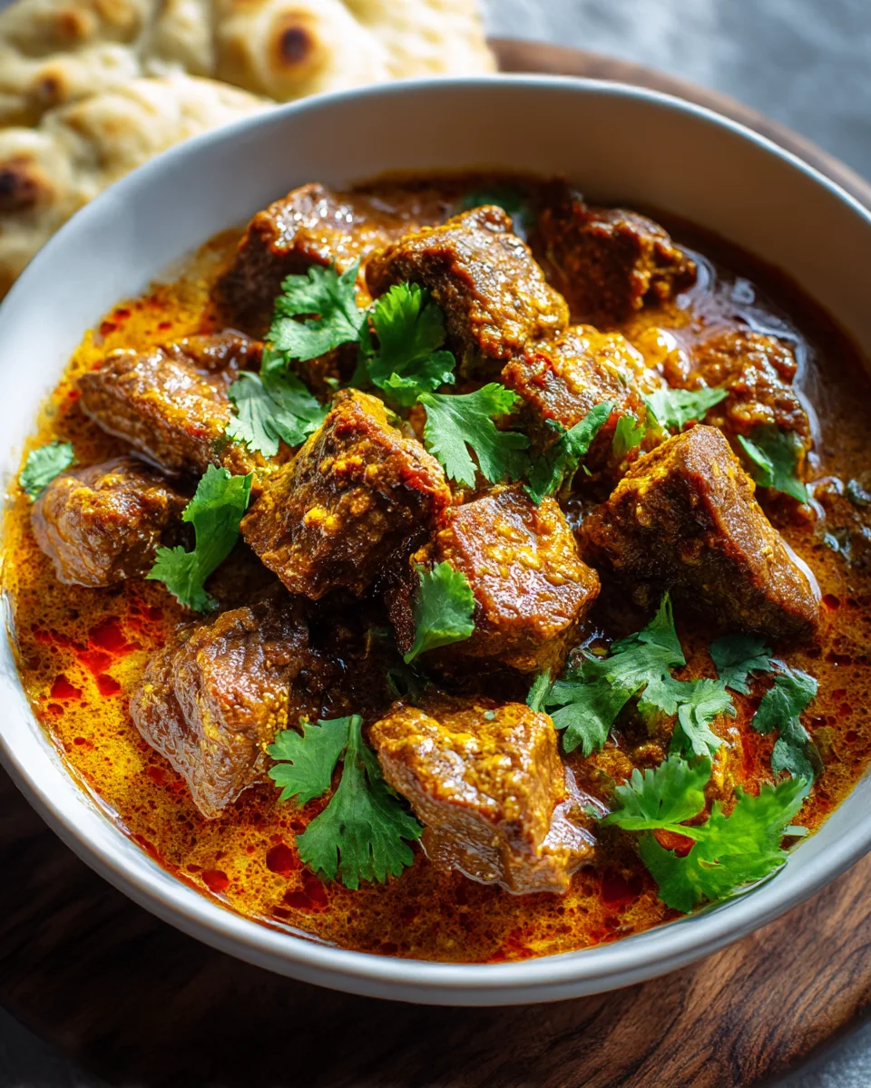 Slow Cooker Indian Beef Curry: Tender, Aromatic & Effortless