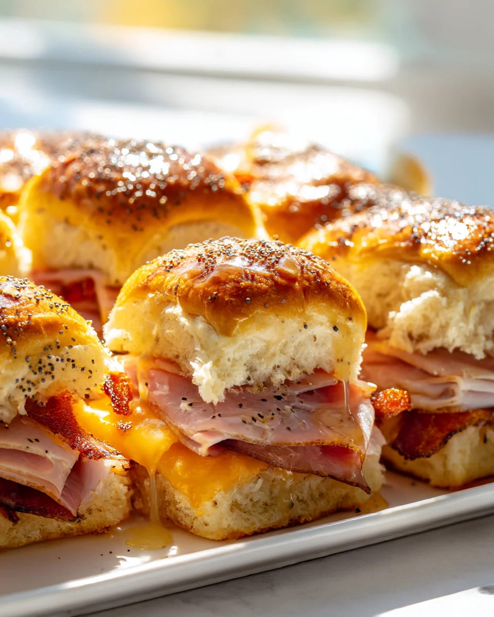 Crispy Baked Club Sliders: Easy Party Food with Hawaiian Rolls