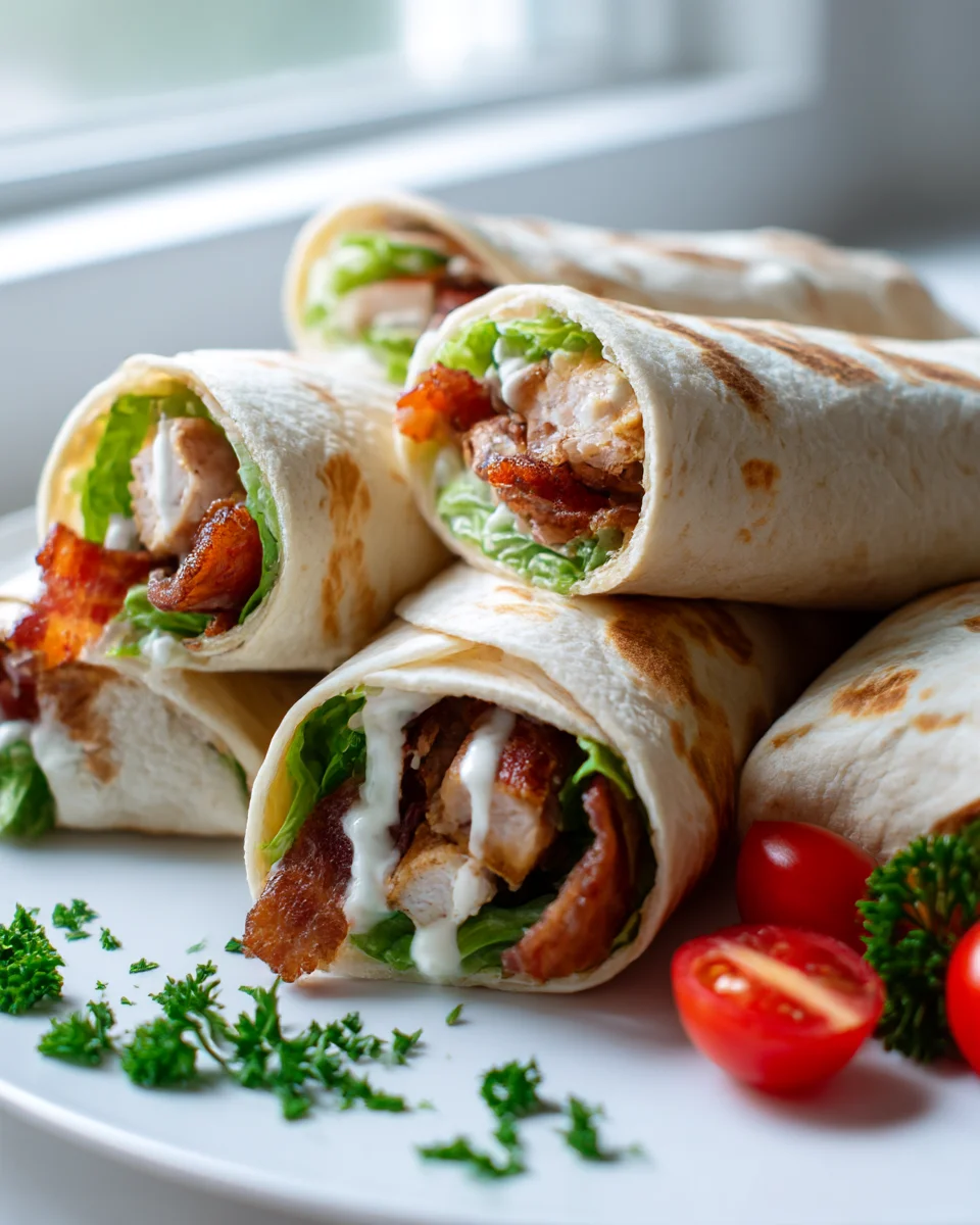 Easy Delicious Mini Beef Bacon Ranch Chicken Slider Wraps