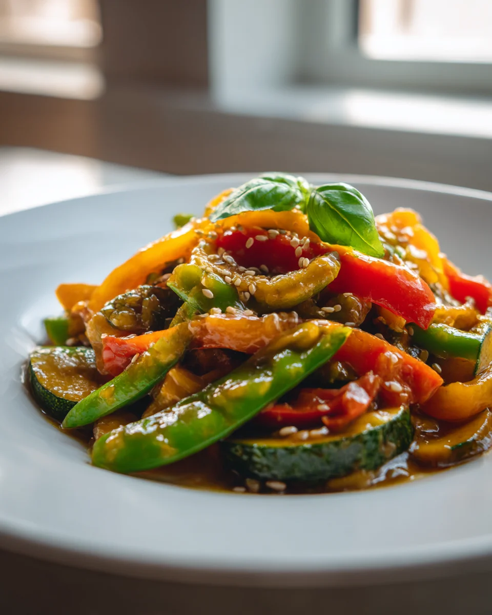 Quick One Pan Summer Veggie Stir Fry Recipe for Fresh Flavor
