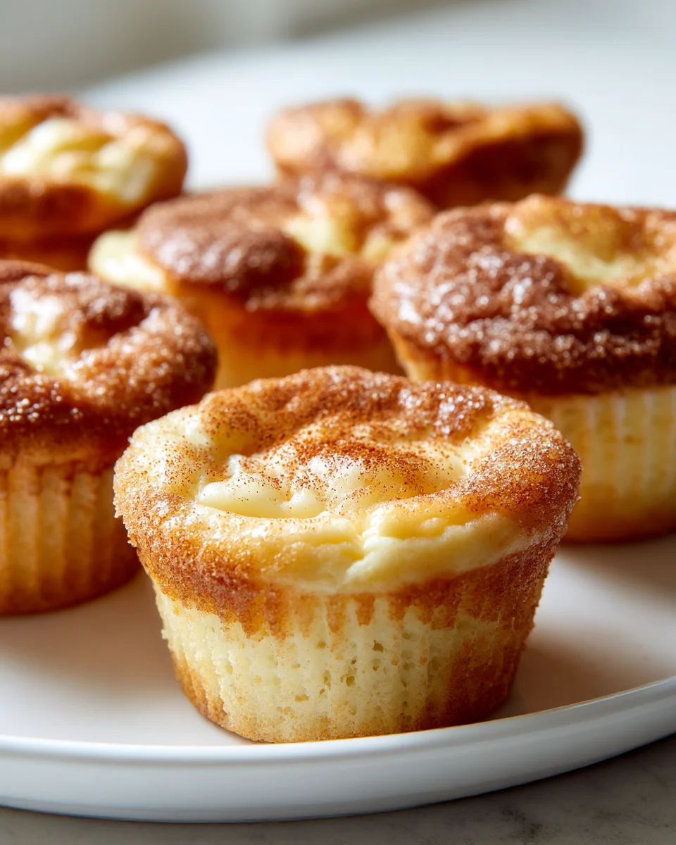 Indulge in Heavenly Cinnamon Cheesecake Muffins Recipe