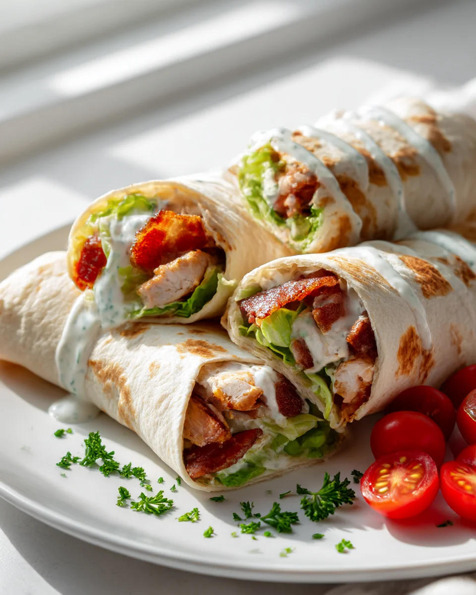 Easy Delicious Mini Beef Bacon Ranch Chicken Slider Wraps