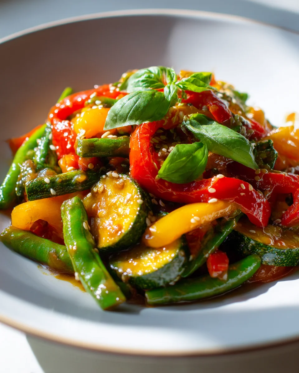 Quick One Pan Summer Veggie Stir Fry Recipe for Fresh Flavor