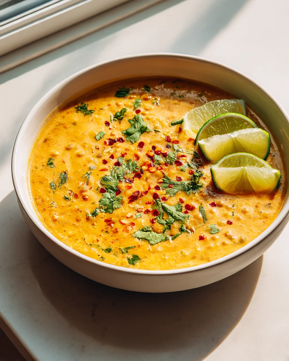 Best Creamy Coconut Curry Lentil Soup – Healthy & Flavorful
