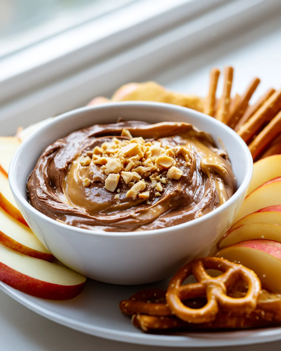 Peanut Butter Chocolate Snack Dip: Easy & Irresistible!