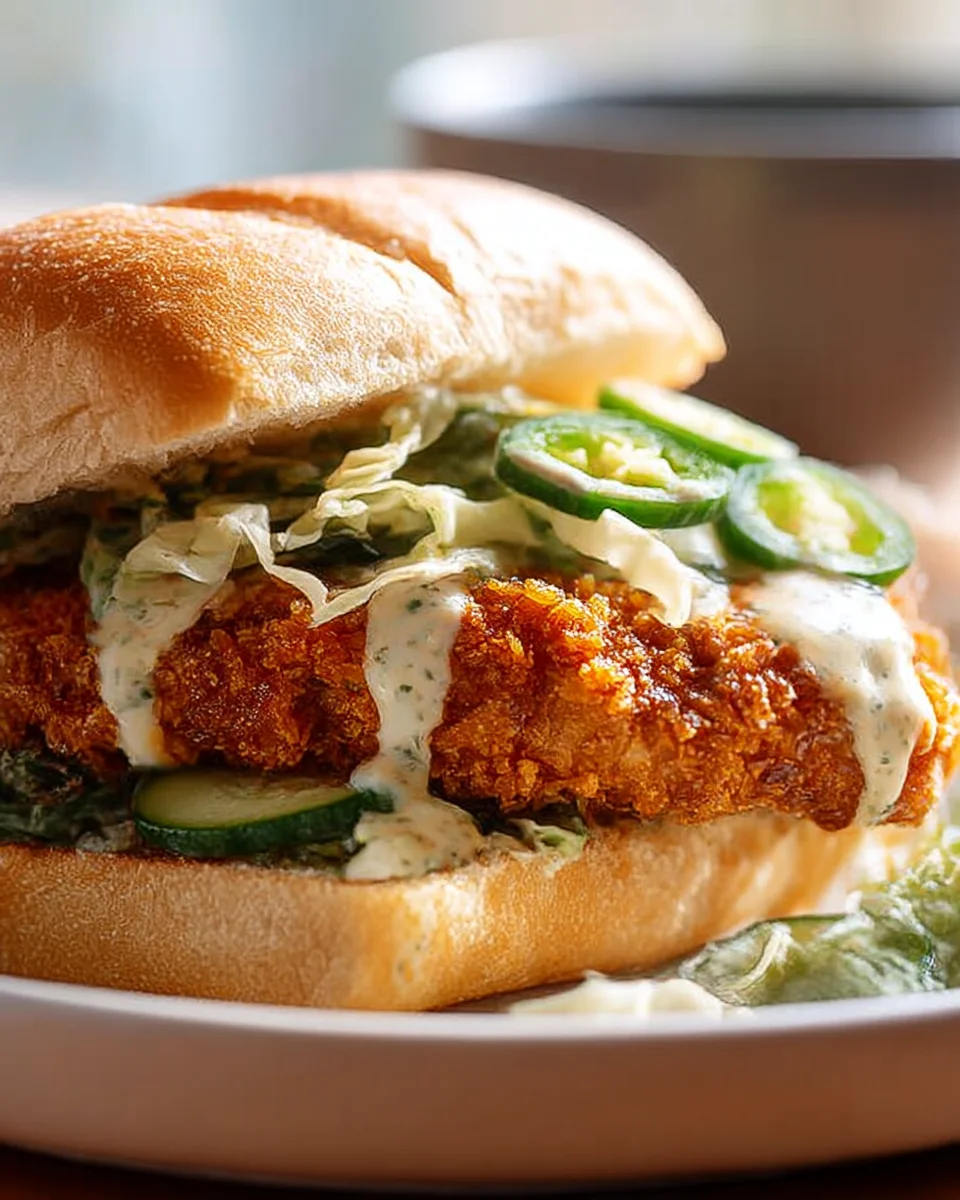 Crispy Cilantro Lime Chicken Sandwiches: Easy & Delicious!