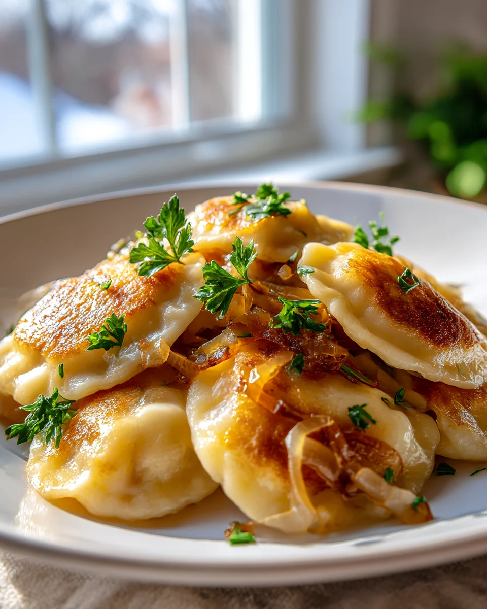 Gluten Free Pierogi Skillet with Caramelized Onions Delight