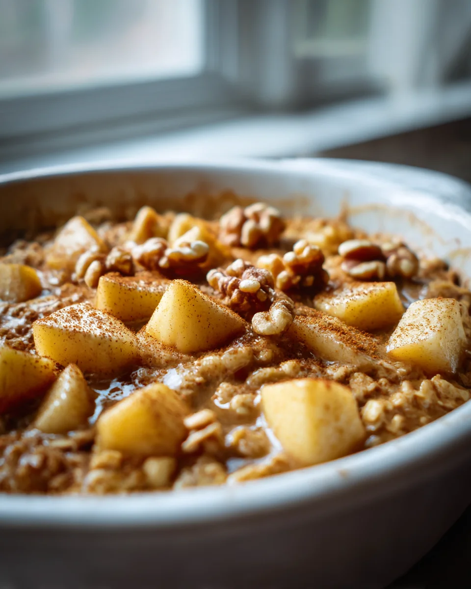 Apple Cinnamon Oatmeal Bake Recipe: Easy & Delicious Breakfast