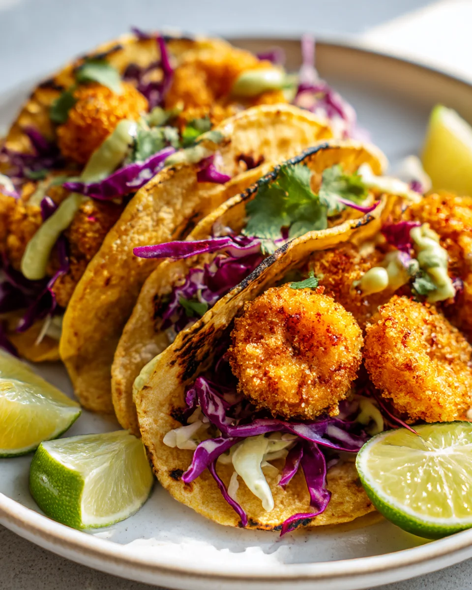 Crispy Air Fryer Shrimp Tacos – Quick & Easy Recipe