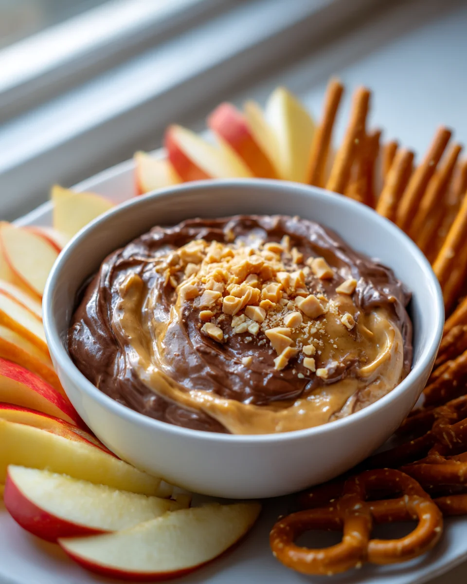 Peanut Butter Chocolate Snack Dip: Easy & Irresistible!