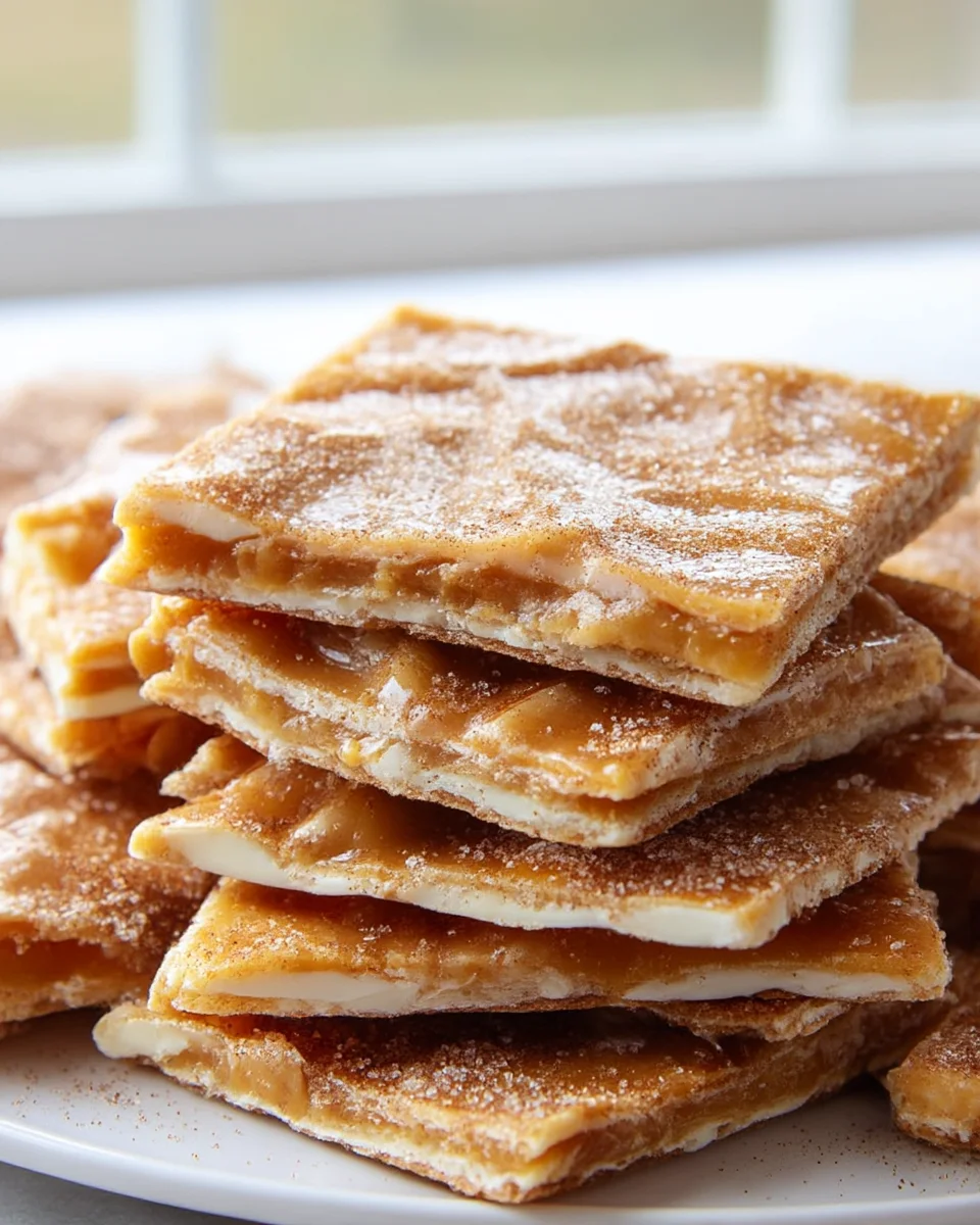 Cinnamon Sugar Churro Toffee Delight