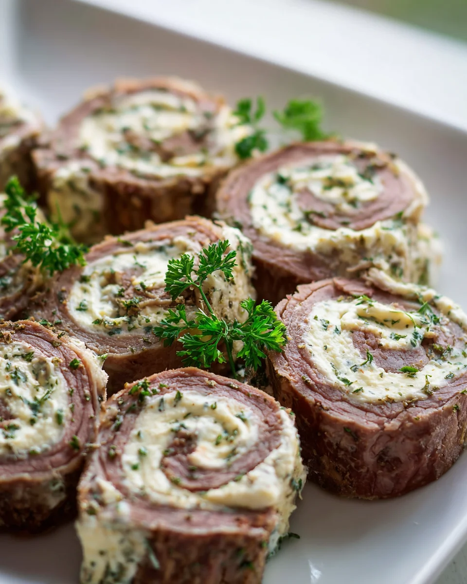 Savory Low Carb Beef Roll-Ups Delight