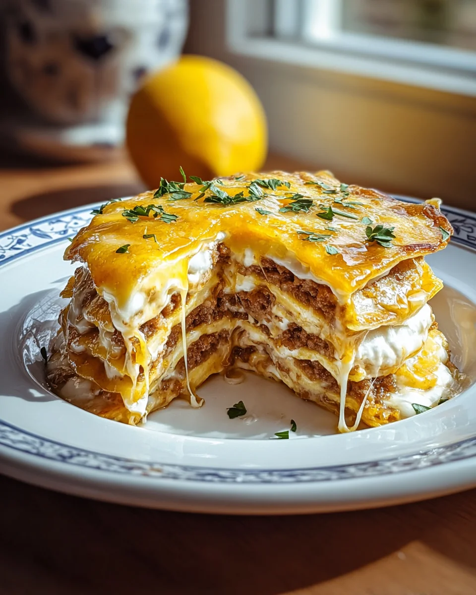 Heavenly Breakfast Lasagna Delight