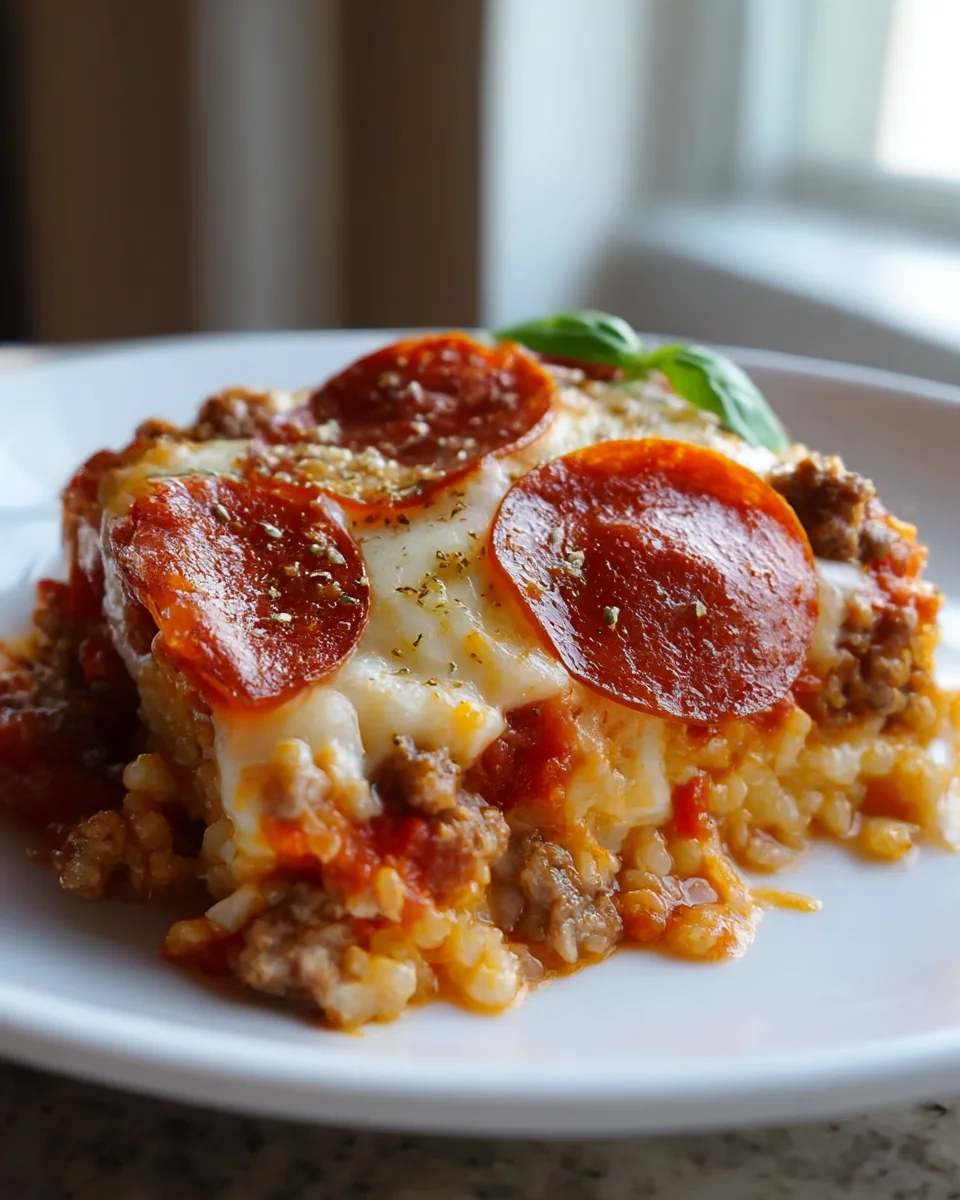 Delicious Low Carb Pizza Casserole Recipe for Easy Meals