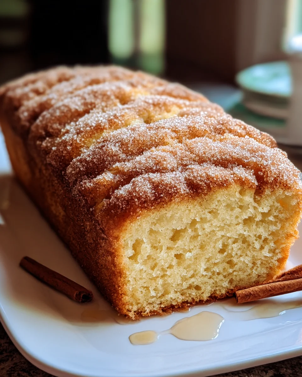 Heavenly Cinnamon Sugar Donut Bread