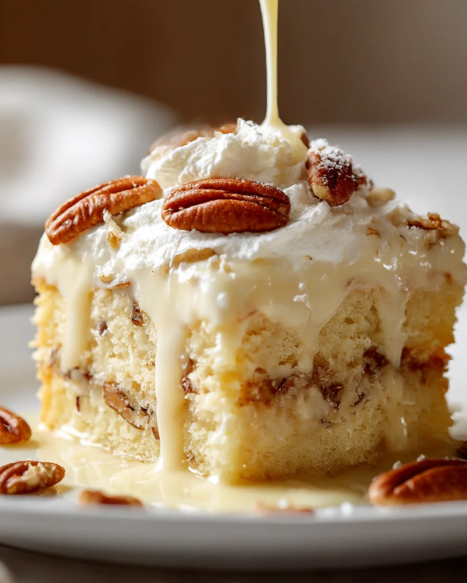 Decadent Butter Pecan Tres Leches Cake Recipe to Indulge In