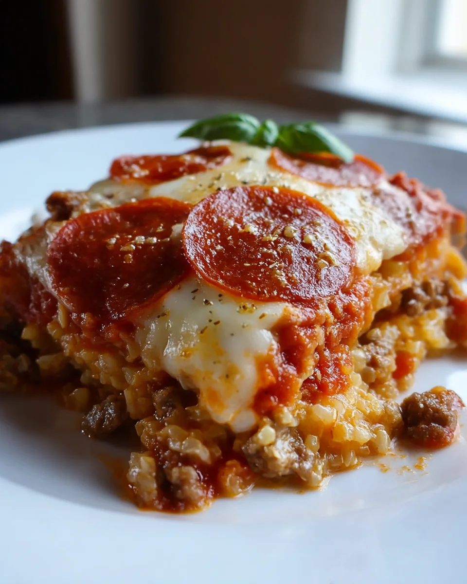 Delicious Low Carb Pizza Casserole Recipe for Easy Meals