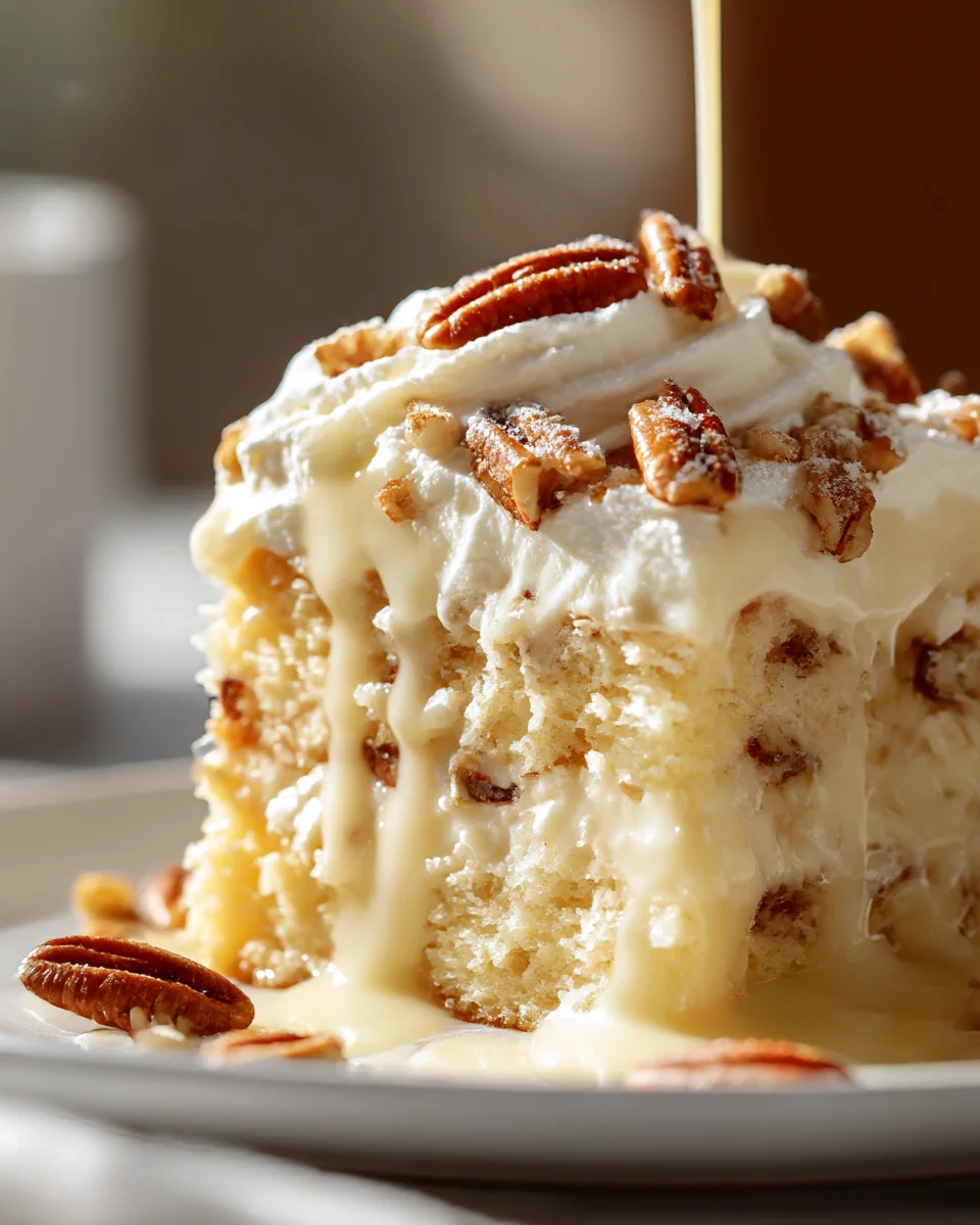 Decadent Butter Pecan Tres Leches Cake Recipe to Indulge In