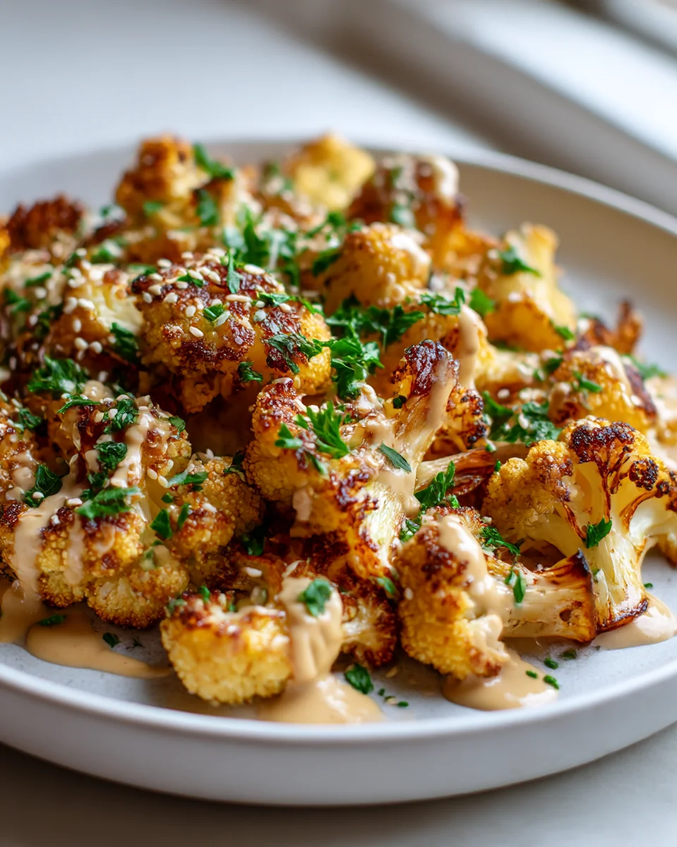 Spiced Moroccan Cauliflower Delight