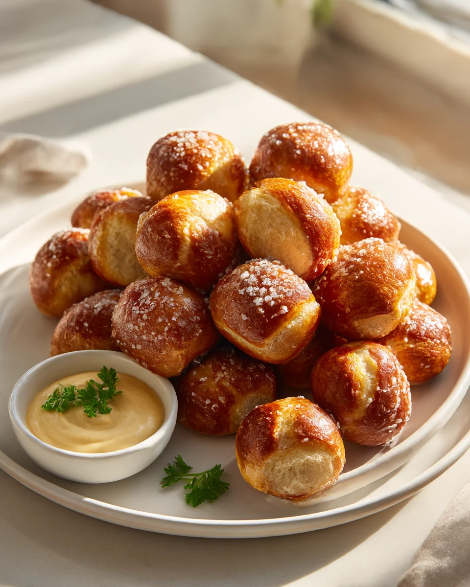 Heavenly Homemade Soft Pretzel Bites