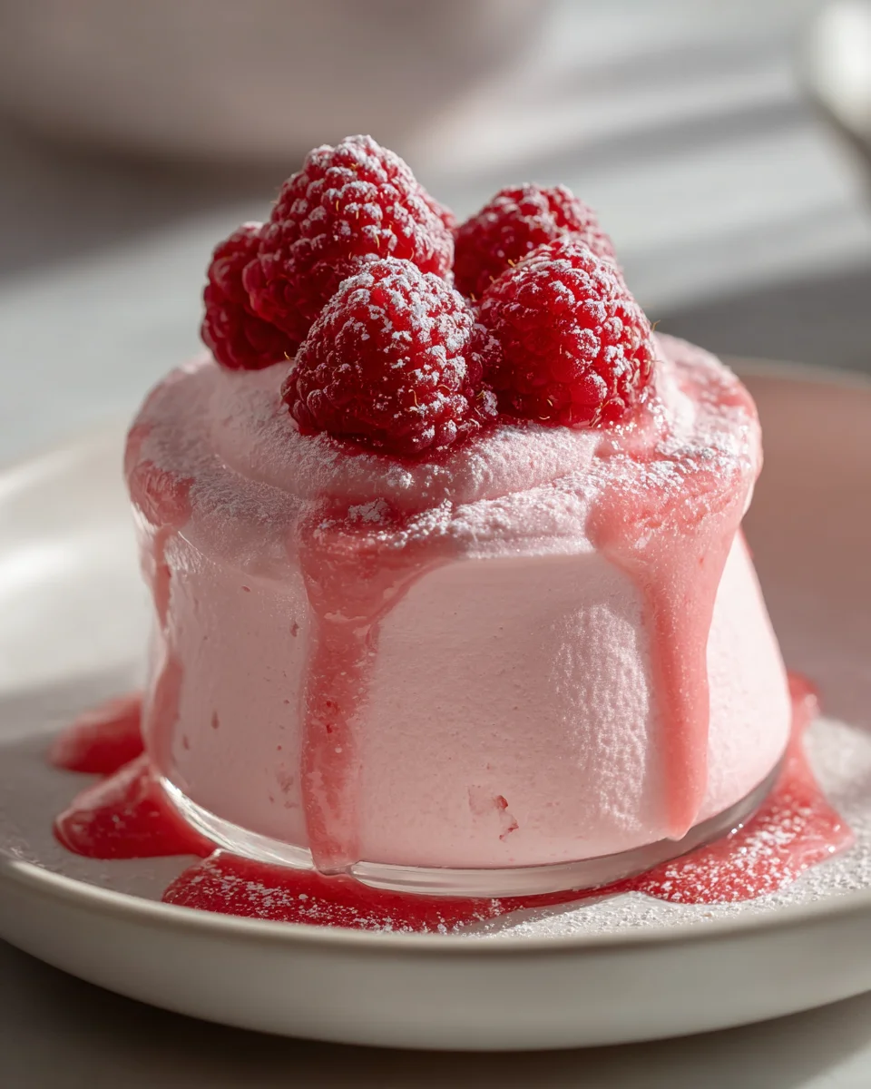 Velvety Raspberry Bliss Mousse