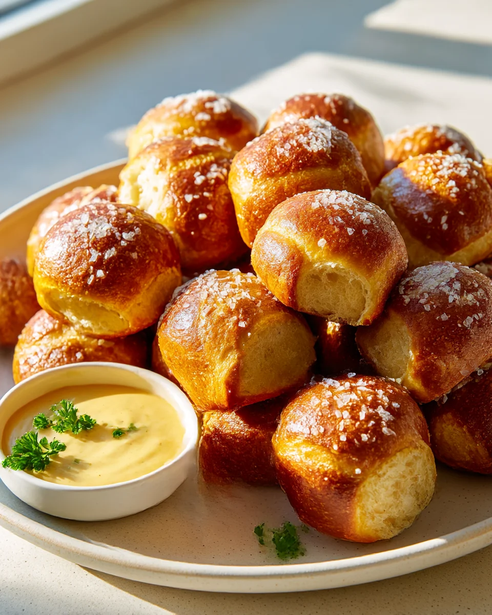 Heavenly Homemade Soft Pretzel Bites