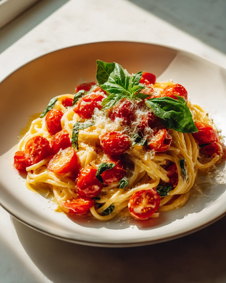 Summer Caprese Pasta Delight